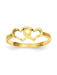 14k Childrens Heart Ring Cyber Monday Special