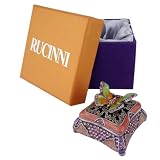 2 Inch Rucinni Swarovski Crystal Victorian Pink Butterfly Trinket Box Bejeweled Jewelry Keepsake Box Organizer