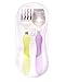 Baby Non-slip Spoon and Fork Sets with a Portable Box (Made in Japan)