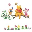 Winnie the Pooh Stick Wall Art Sticker Decal 2PGS (Sitting Branch)