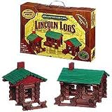 K'NEX Collector's Edition Lincoln Logs Wooden Case