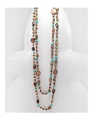 Japanese silk cord Mother of Pearl Necklace