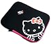 AUTH SANRIO HELLO KITTY LAPTOP MINI NOTEBOOK BAG BLACK 10"