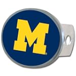 Michigan Wolverines NCAA Oval Hitch Cover