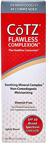 Cotz Flawless Complextion Sunscreen SPF 50 2.50 oz