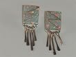 Navajo Indian Jewelry Opal Earrings - ER-0022