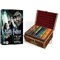 Harry Potter Christmas Giftset Complete Series of Books and DVD's 1-7 (Special Trunk Boxset Collectible Hardbacks and the first seven Harry Potter films)