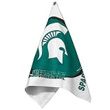Michigan State Spartans NCAA Printed Hemmed Towel
