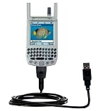 Gomadic for the PalmOne palm Treo 270 - Classic Straight USB Cable for the PalmOne Treo 270 with Power Hot Sync and Charge capabilities - Gomadic Brand w/ TipExchange Technology
