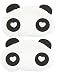 Jenna WH Panda Sleeping Eye Mask White,Free size (Pack of 2) RS.399.00