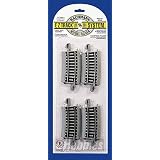 Bachmann Trains Snap-Fit E-Z Track One-Third Section 18� Radius Curved Track (4 card)