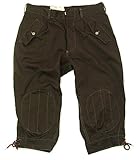 イタリアARMYタイプ 7分丈 ニッカボッカ KNICKER BOCKERS (L, ブラウン)
