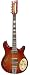 Italia Rimini 12 String Electric Guitar Beautiful Gloss Cherry Burst Semi Hollow Body