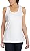 Dickies Women's Slub Jersey Tank,White,X-Large