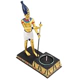 Ancient Egyptian King Rameses Altar Accent Votive Candle Holders