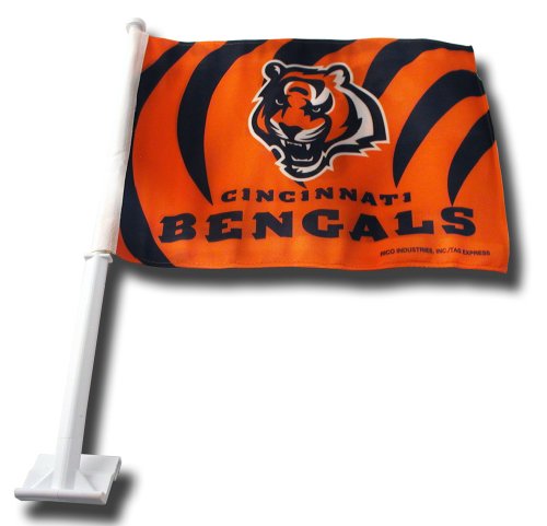 Cincinnati Bengals Car Flag