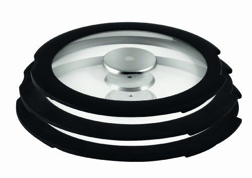 Groupe SEB Deutschland GmbH / Krups GmbH (FO) Tefal L99699 Ingenio Glasdeckel-Set 16, 18, 20 cm mit Deckelknopf