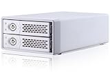 iStarUSA vAGE220-ES 2-Bay eSATA to SATA RAID Subsystem - White