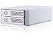 iStarUSA vAGE220-ETH Mini Dual Bay Ethernet to SATA NAS RAID Subsystem - White