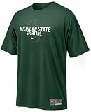 Nike Michigan State Spartans Dri FIT T Shirt-Conference Performance