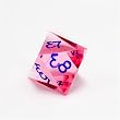 GameScience Translucent Precision d8 Dice, Laser Red, hand-painted