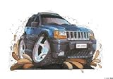 Review The Moneyman  / GRAND CHEROKEE Koolart image CERAMIC MUG 1553
