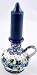 Pollish Pottery Candle Holder 4 1/4"H x 3 1/2"W x 4 1/4"L