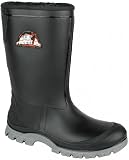 Produkt-Bild: Original SPIRALE gef&uuml;tterter Winterstiefel Gummistiefel f&uuml;r Damen 100 % Cadmium Nickel Blei FREI schwarz