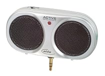 Elta LS 111 Portabler Stereo-Lautsprecher silber