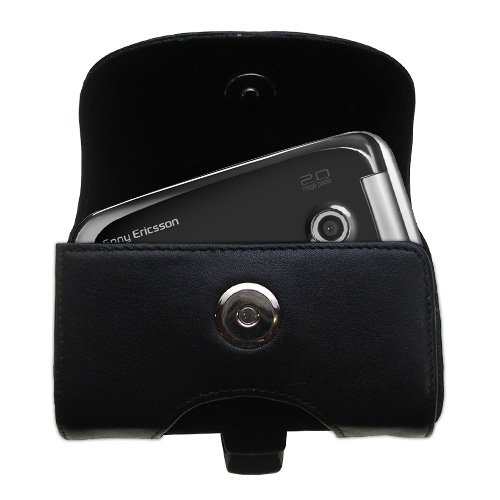 Horizontal Leather Case with Belt Clip/Loop for the Sony Ericsson z750c