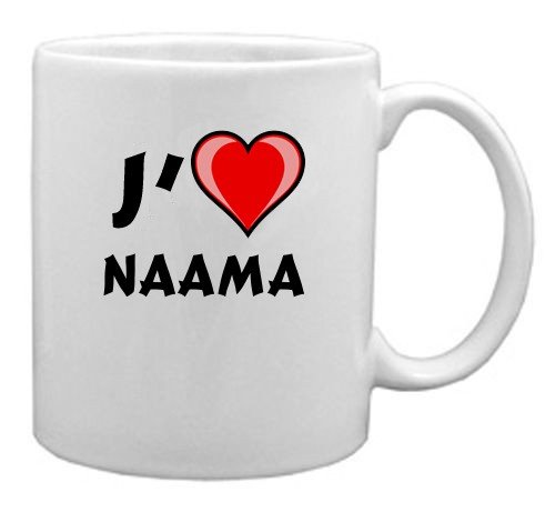 Pot de c�ramique avec une inscription: J_aime Naama