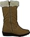 Reneeze Womens Coco-3 Faux Fur Mid Calf Boots