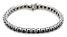 14k White Gold Black Diamond Tennis Bracelet (9 7/8 cttw), 7