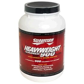 Champion Nutrition, Heavyweight Gainer 900, Chocolate, 3.3 lbs (1,500 g)