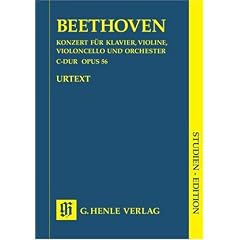 Konzert C-Dur Op 56 (Tripelkonzert). Studien-Edition