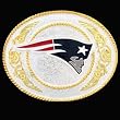 New England Patriots Belt Buckle - NFL Football Fan Shop Sports Team Merchandise