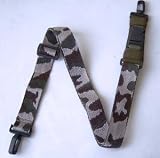2 Point Camouflage Israeli Military Nylon Rifle Sling with UNIQUE
Tactical Extension Cord!