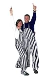 Navy/White Game Bibs Overalls