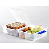 IMAGE OF Sistema Klip It Lunch Cube to Go Food Container, 48-Ounce