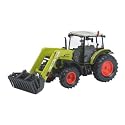 Schuco - SCHU25597 - Véhicule Miniature - Tracteur Claas Axos 330 avec Chargeur Frontal Fl 100 - Echelle 1 / 87