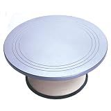 Fat Daddio's Professional Cake Decorating Turntable with Cast Iron Base, 12 Inch x 5.5 Inch