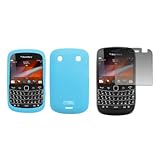 EMPIRE Light Blue Silicone Skin Case Cover + Screen Protector for T-Mobile  ....
