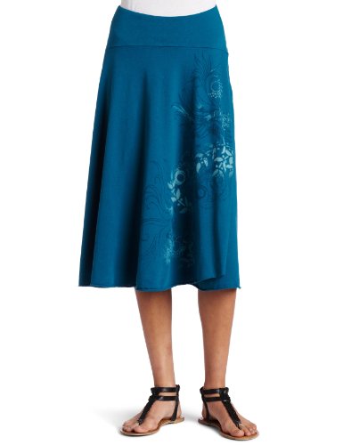prAna Women's Serena Skirt, Turquoise, Large