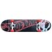 Hot Wheels Kinder Skateboard Skull, schwarz rot grau, 31"x7,75"