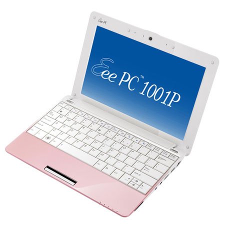 Asus Eee PC 1001P-MU17-PI 10.1-Inch Intel Atom Netbook Computer (Rose