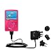 International Wall / AC Charger for the Sandisk Sansa Fuze - Gomadic Brand w/ TipExchange Technology