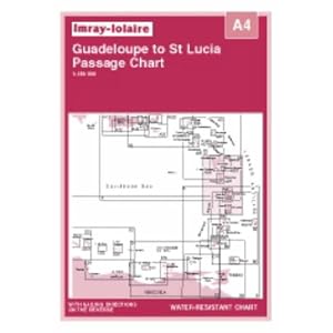 Guadeloupe to St Lucia (Imray Iolaire Chart) by Imray