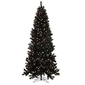 Tinsel Spruce Tree Black