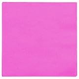 Hot Pink Beverage Napkin 50 Count