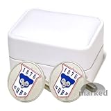 Chicago Cubs MLB Logo'd Retro Cufflinks w/Jewelry Box by Cuff Links